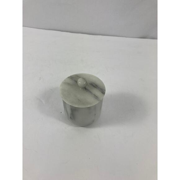 Small Marble Lidded Storage Cup - Picture 5 of 6